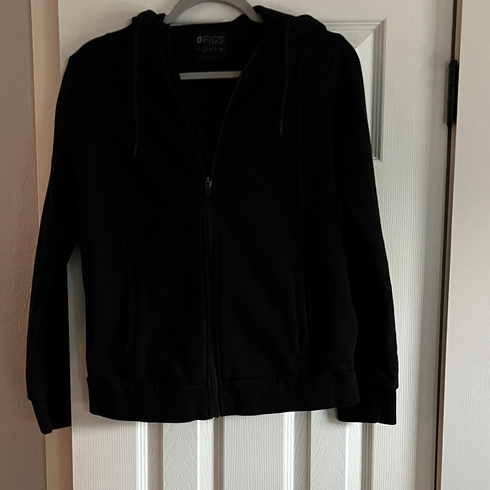 Figs Classic Black Hoodie